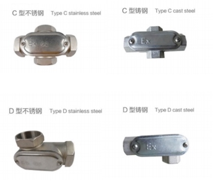 天津BCH防爆接线盒(e)-C型D型不锈钢铸钢